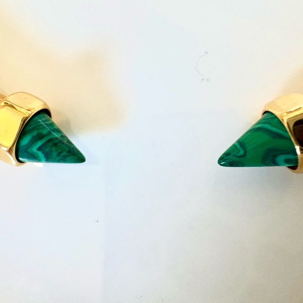 Vita Fede Made in Italy Malachite Hinged Bracelet - Picture 2 of 5